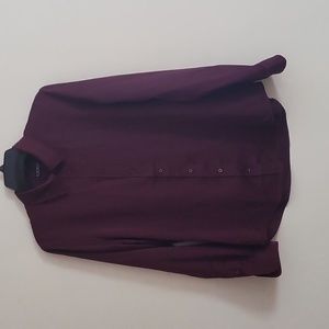 Ralph Lauren Women's Button Front Shirt - Silky Soft - Long Sleeves - NWT Size L